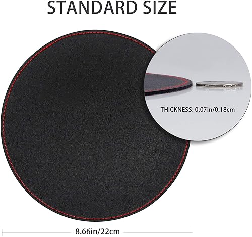 Miniatura 3 de Almohadilla para mouse de cuero de PVC.