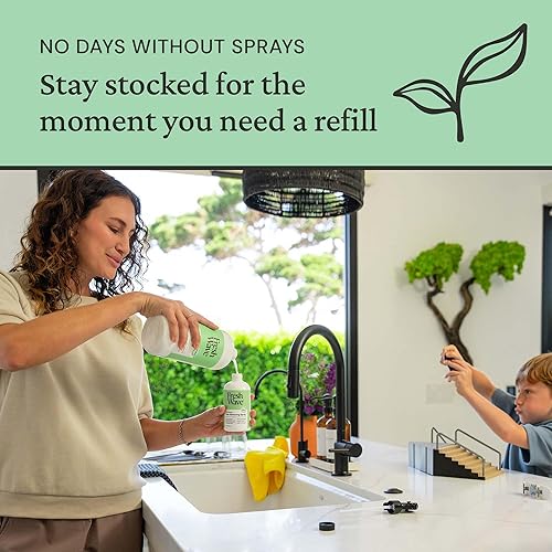 Miniatura 5 de Fresh Wave Paquete de aerosol para eliminar olores: (2) aerosoles de 8 onzas líquidas + (1) recambio de aerosol de 32 onzas líquidas