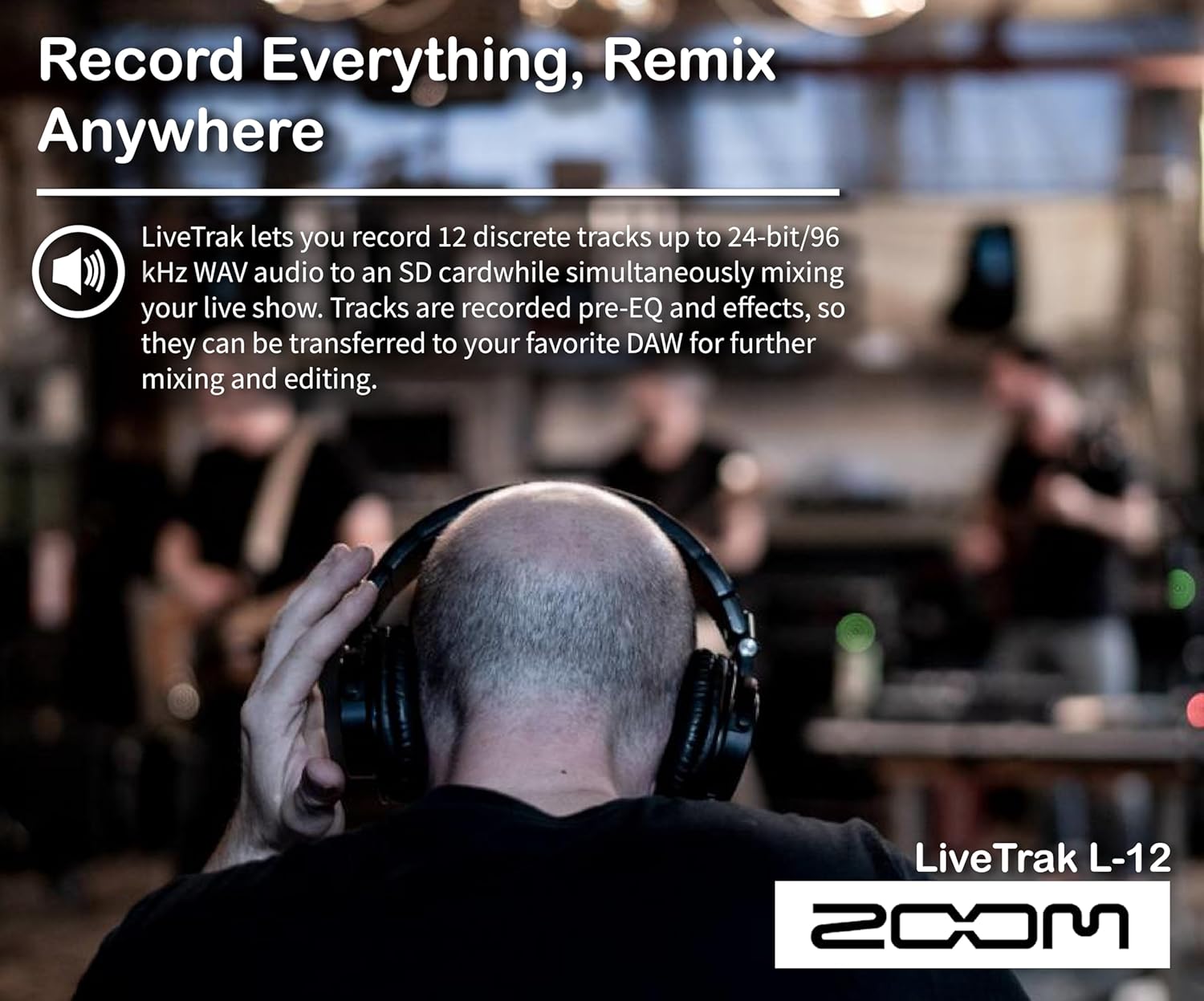 Zoom ZDM-1 Microphone and ZHP-1 Headphones