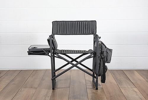 Miniatura 2 de NCAA Baylor Bears Fusion - Silla de camping con mesa auxiliar y enfriador suave, silla de playa para adultos, silla de césped