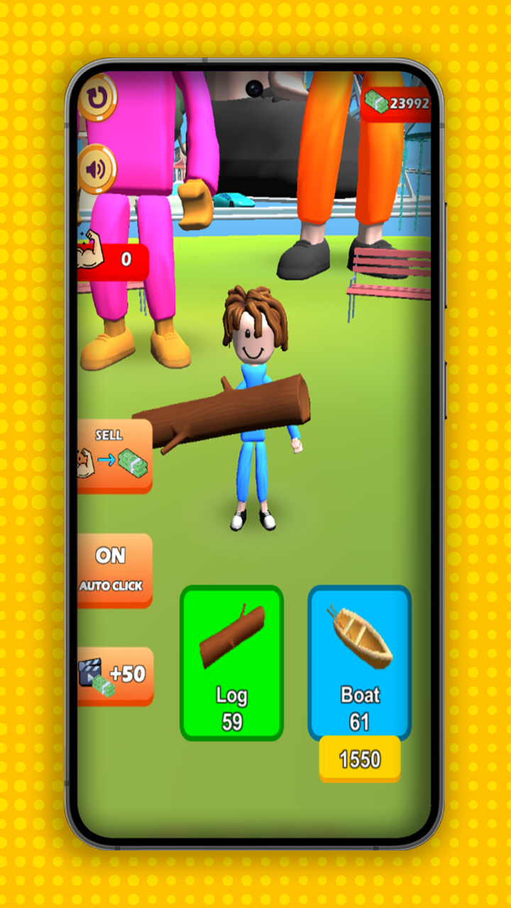 Lifting Hero 3D – Funny Clicker & Idle Strength Game for Fire Tablets ...