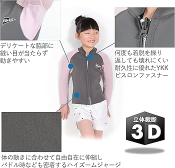 Fellow キッズウェットスーツ 140 ジャケット+ロングジョンセット Amazon | FELLOW ウェットスーツ セット タッパー ロングジョン