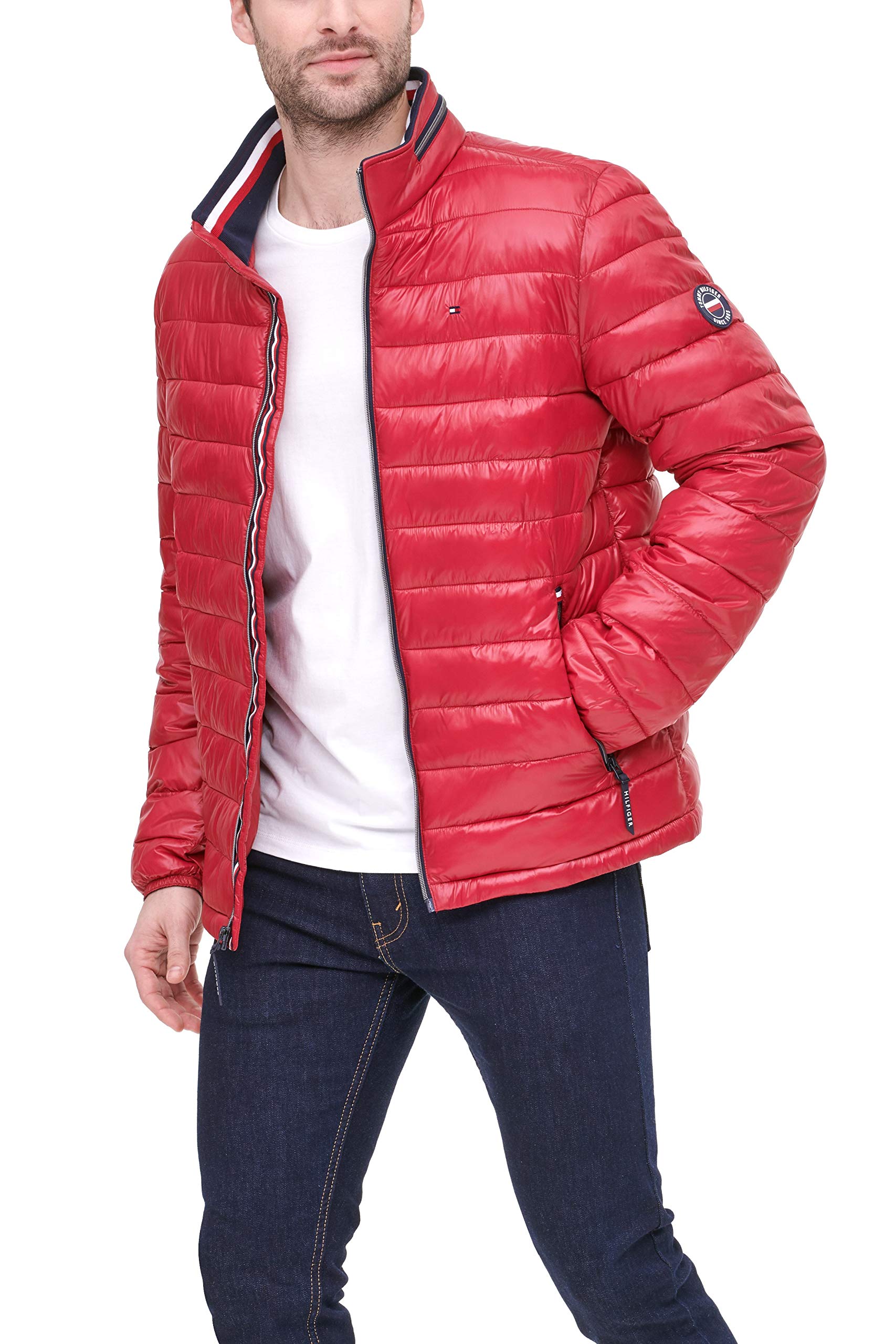 Tommy Hilfiger Men's Water Resistant Ultra Loft Down Alternative Puffer Jacket