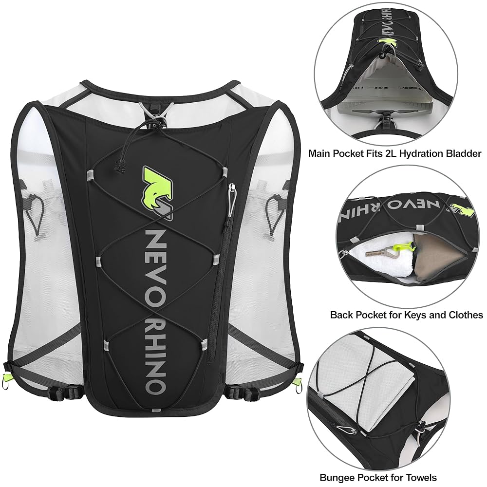 Amazon.com : Waterproof Running Vest, 5.5L Breathable