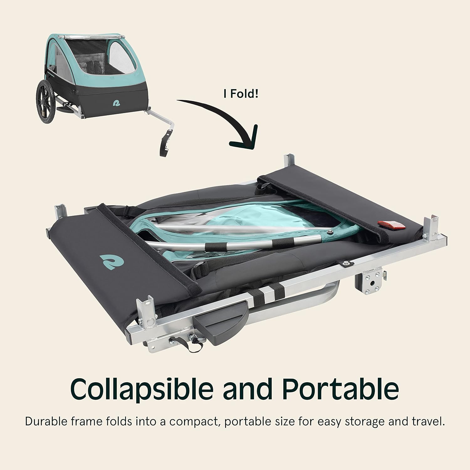 Retrospec Rover Kids Bicycle Trailer Single and Double Passenger Children’s Foldable