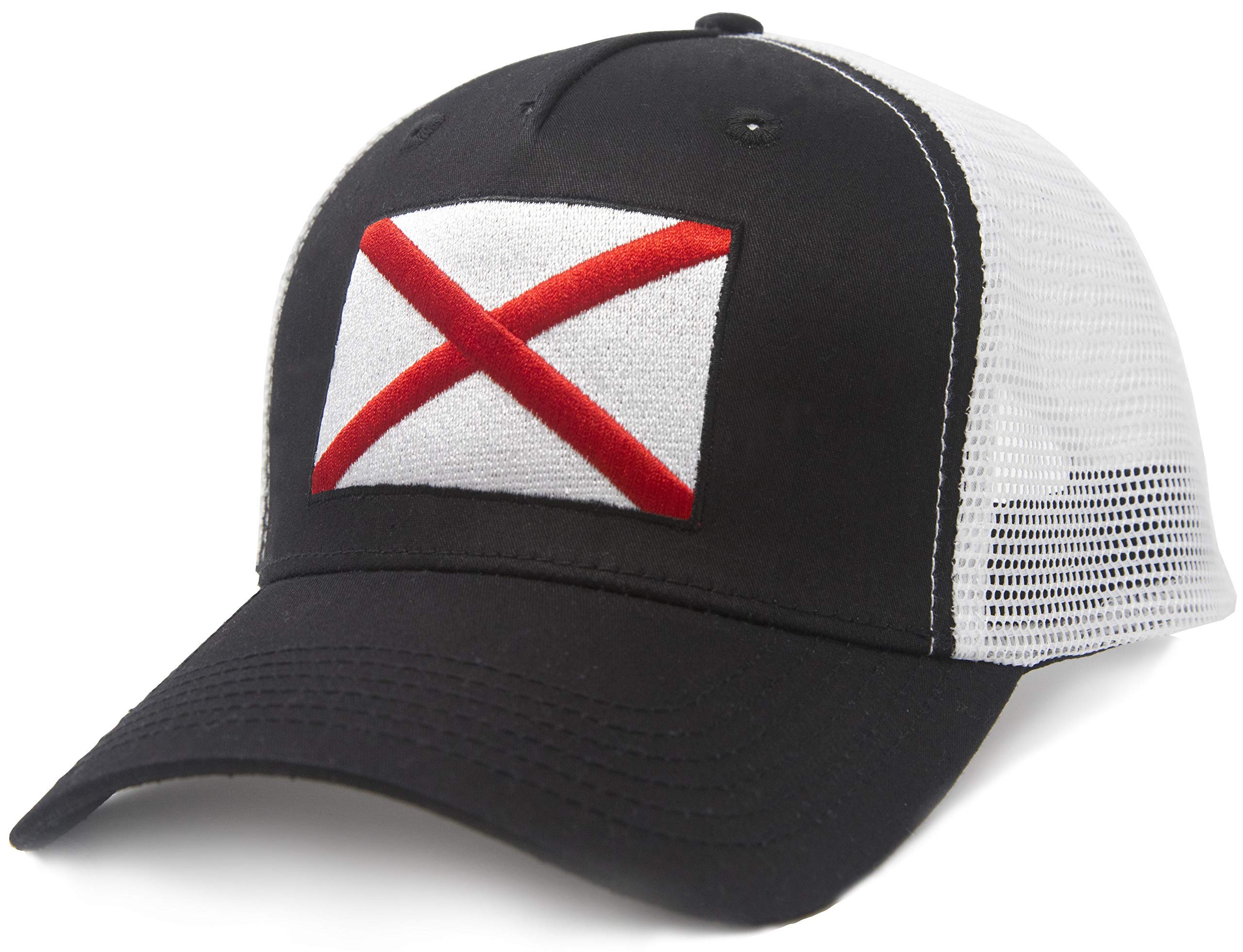 International Tie State Hat for Men and Women, Adjustable Snapback Trucker Baseball Cap with Embroidered Patch