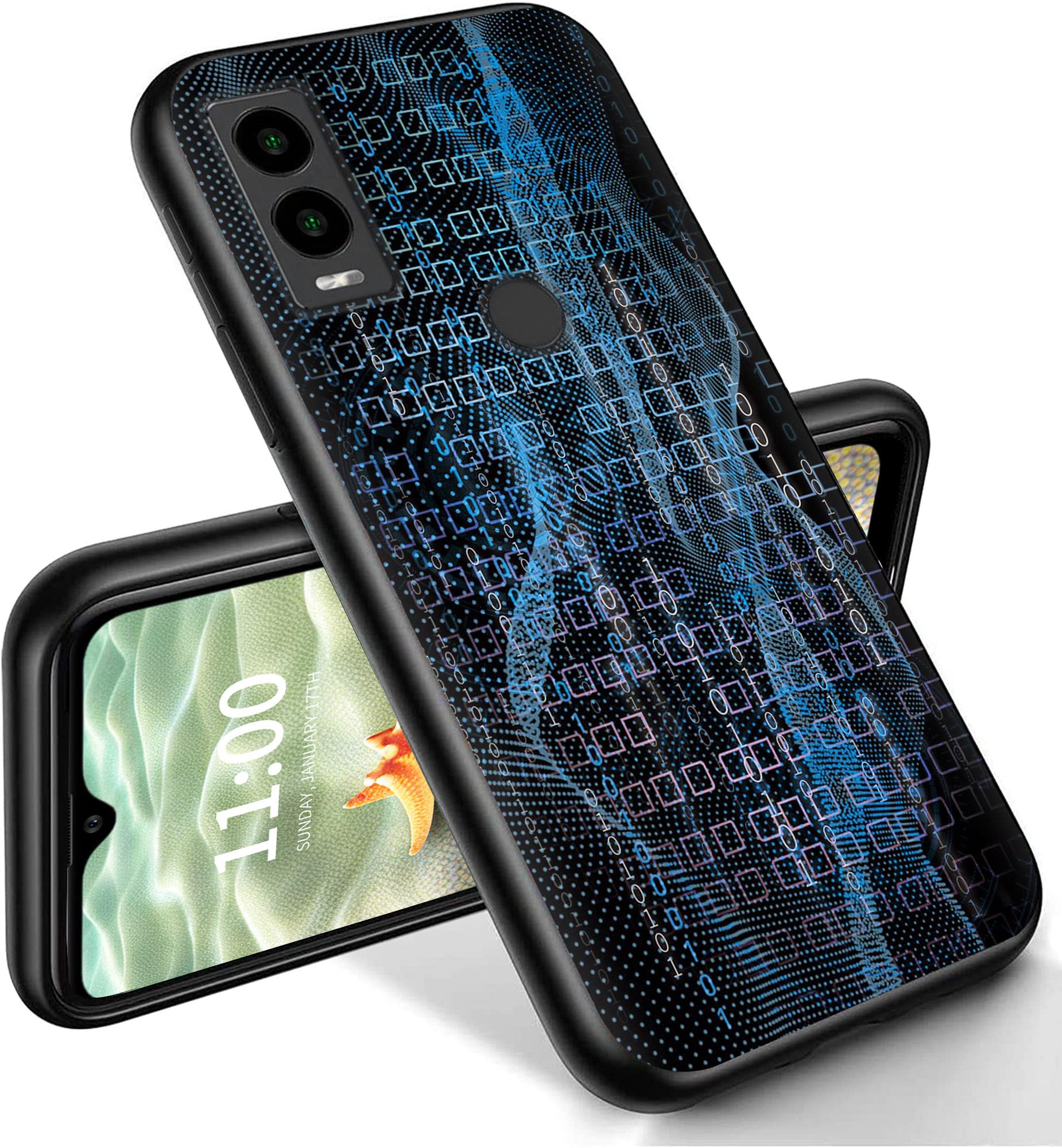 RYUITHDJPfor Cricket Innovate E 5G Phone Case 6.6" Number Design, Phone Case for Cricket Innovate E 5G Case TPU Stylish Protective Cover