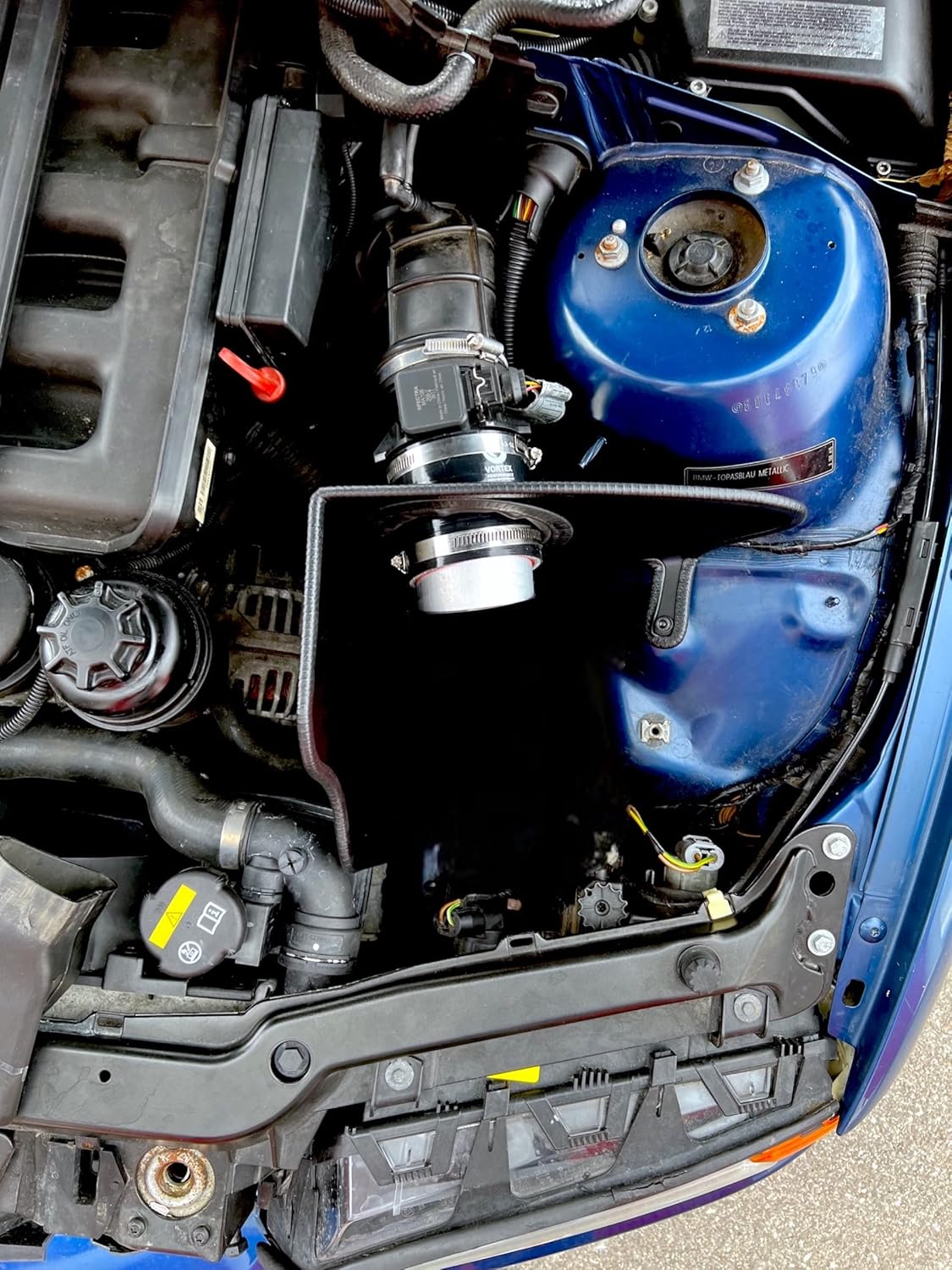 for BMW E46 330 air intake with heat shield Automotive