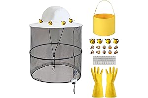 58-Piece Beekeeper Costume, Complete Outfit for Enthusiasts and Halloween Fun