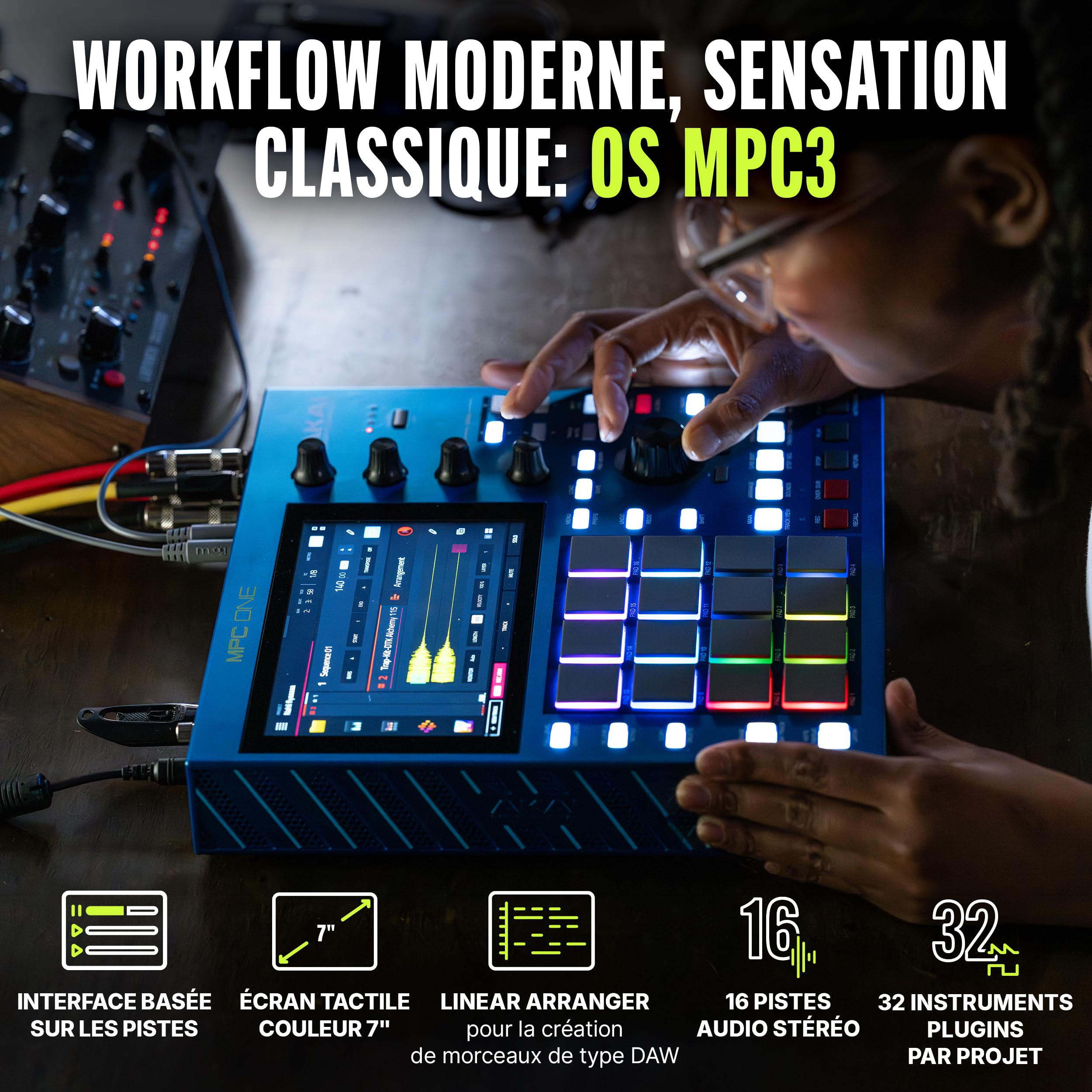 Akai Professional MPC One G2 Centre de Production Autonome Next-Gen
