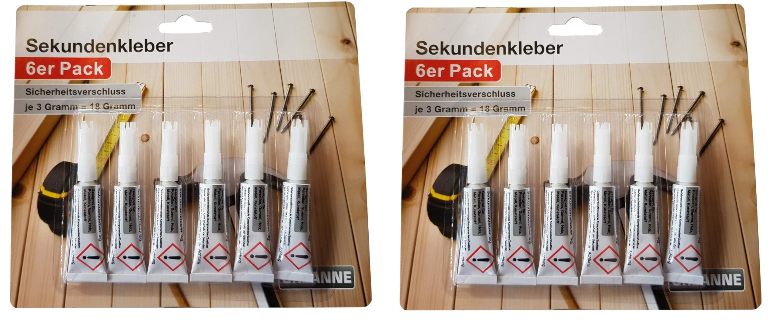 12 colla istantanea extra forte, universale, 100 g/19,98 € incolore, metallo, ceramica, gomma, plastica, legno, pelle, super adesivo, colla speciale per metallo