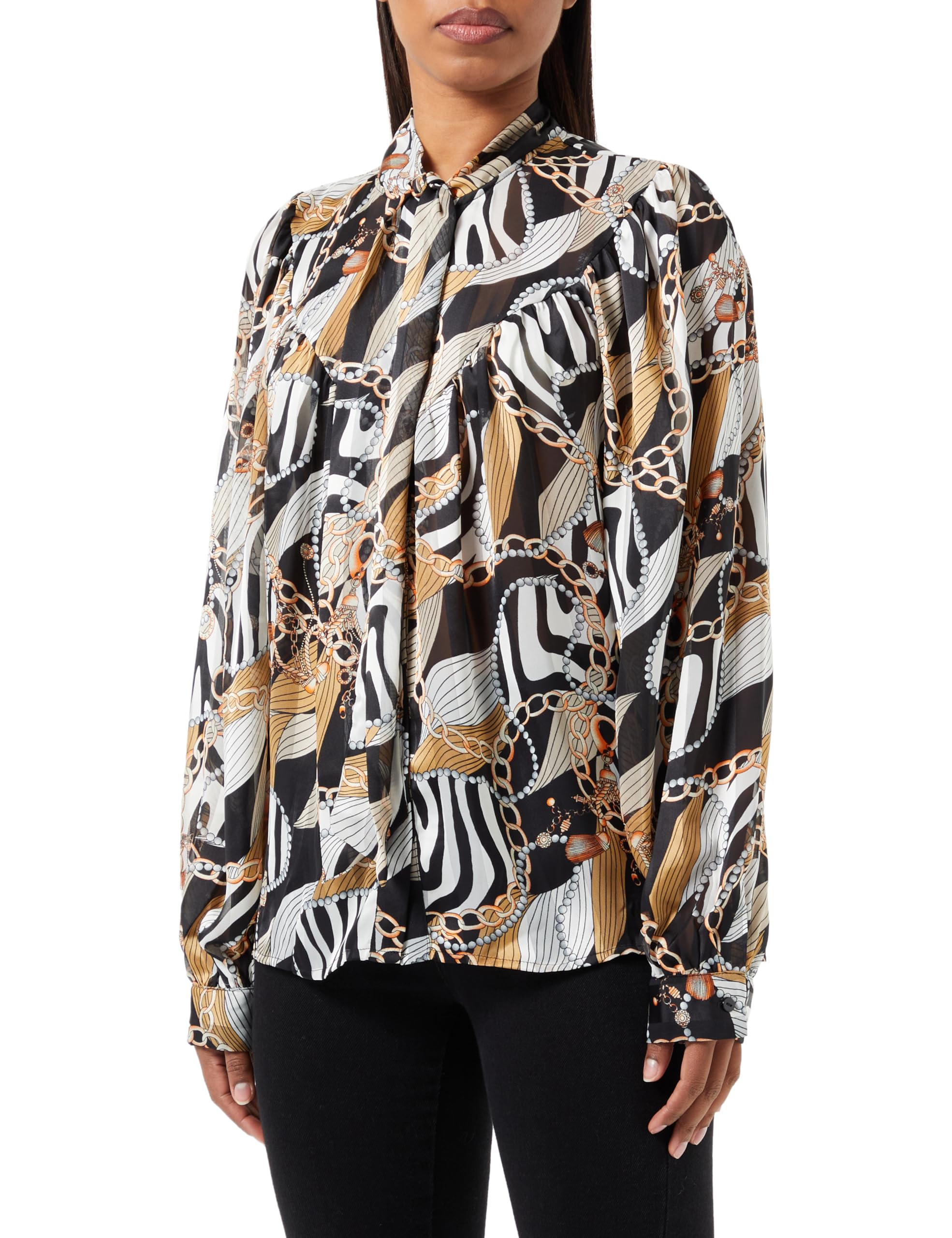 nascita Damen Schluppenbluse