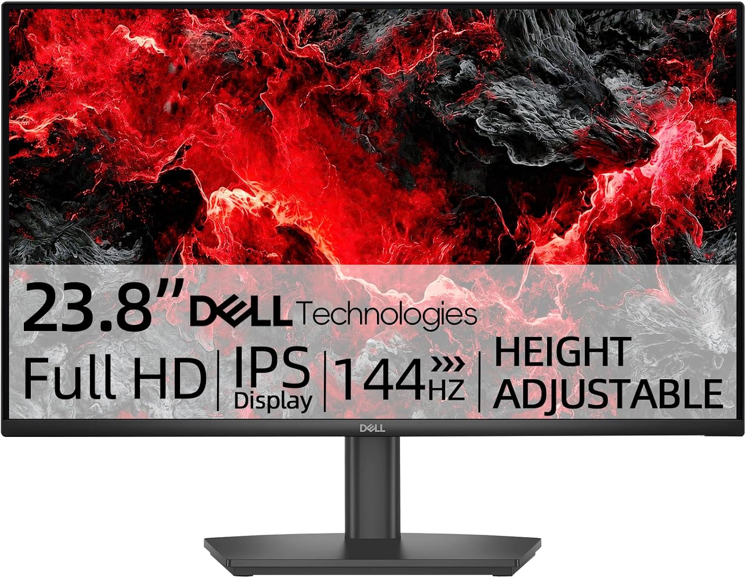 Dell 24″ FHD 144Hz Monitor,...