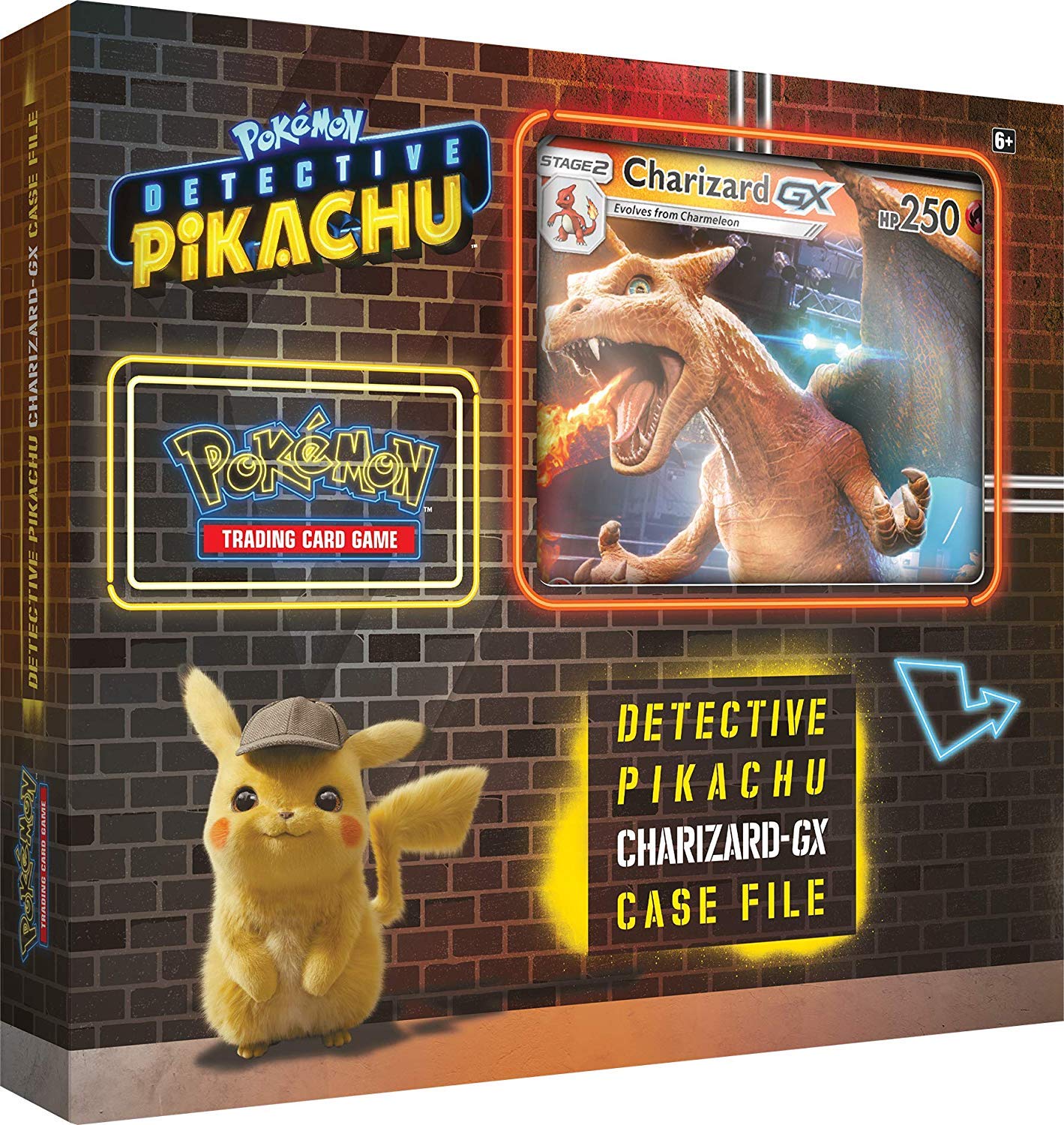 Pokemon COLLECTIBLE_CARD: Detective Pikachu Charizard-Gx Case File