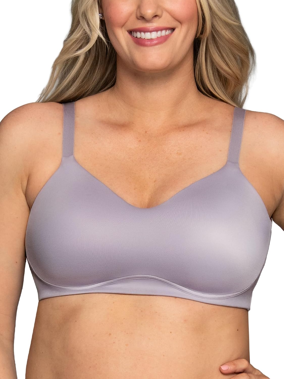 Vanity Fair Womens Beyond Comfort Seamless Back Wireless Bra 34B-44DD