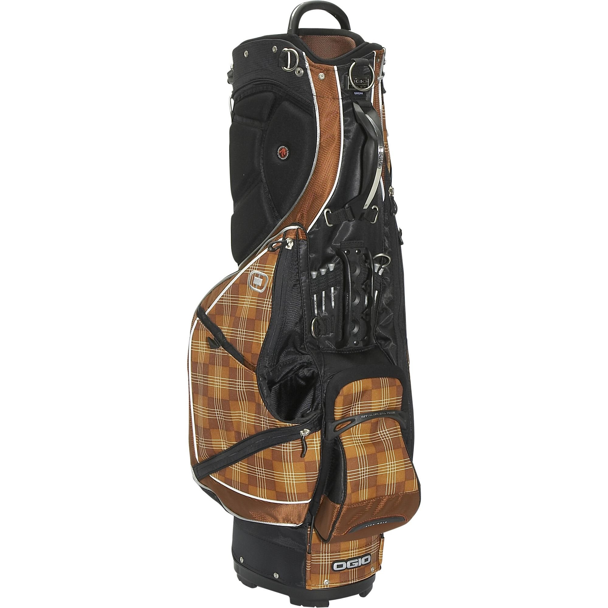 OGIO GROM スタンド式キャディバッグ 8分割 9.5型 レッド グロム