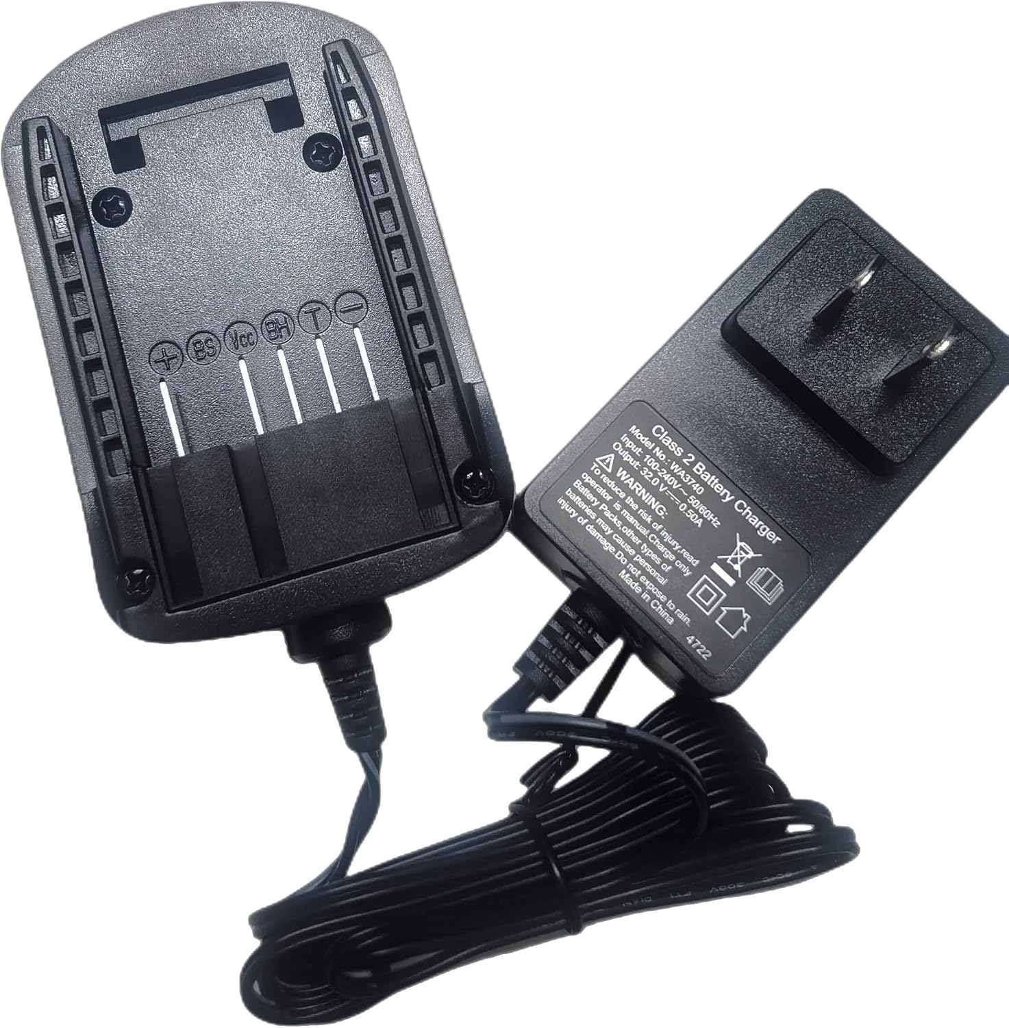 WA3740 32-Volt Lithium-Ion Battery Charger for Worx WA3537 Lithium Ion Batteries