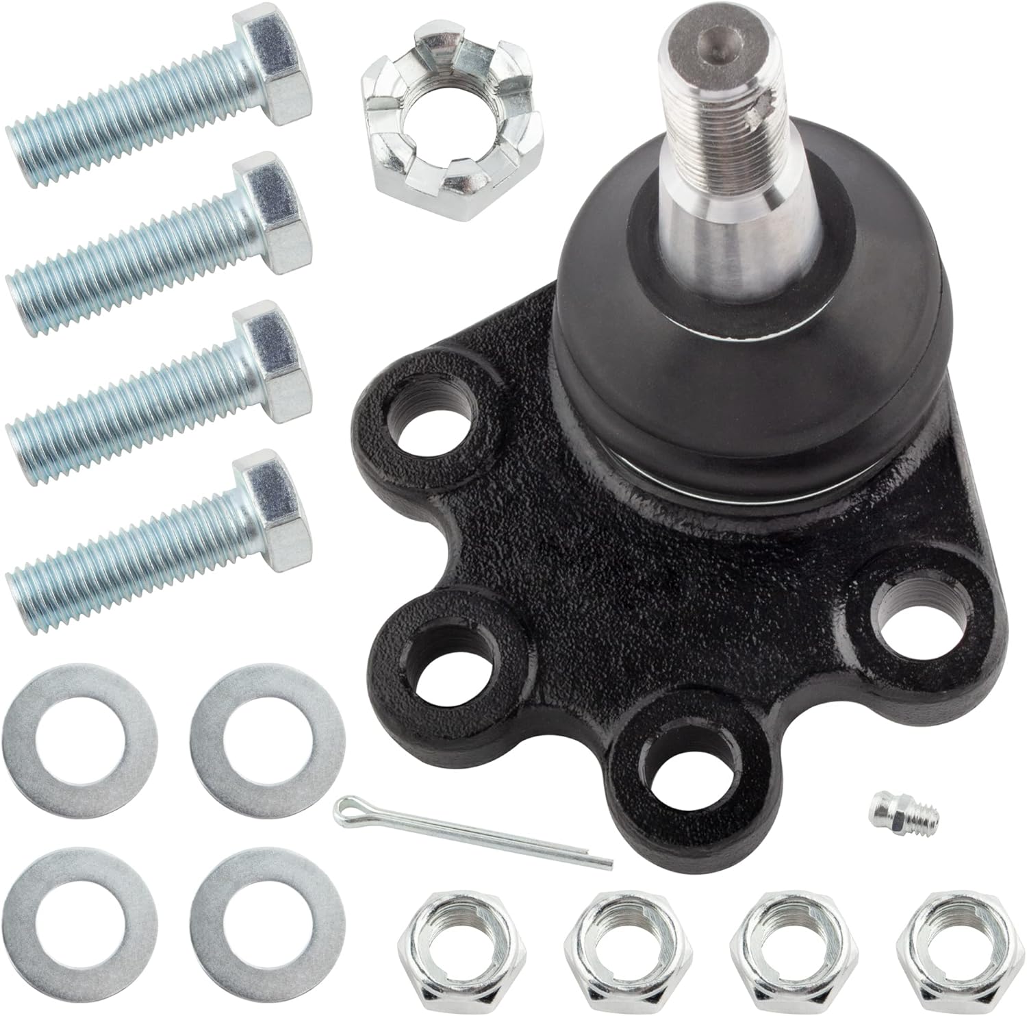 BOXI 4pcs Front Upper & Lower Ball Joints for Chevrolet Astro Blazer K1500 K2500 Suburban 1988-2005 Tahoe 1995 / for GMC K1500 K2500 Suburban 1988-1995 Safari 1990-2005 Yukon 1992-1996 / K6291 K6292