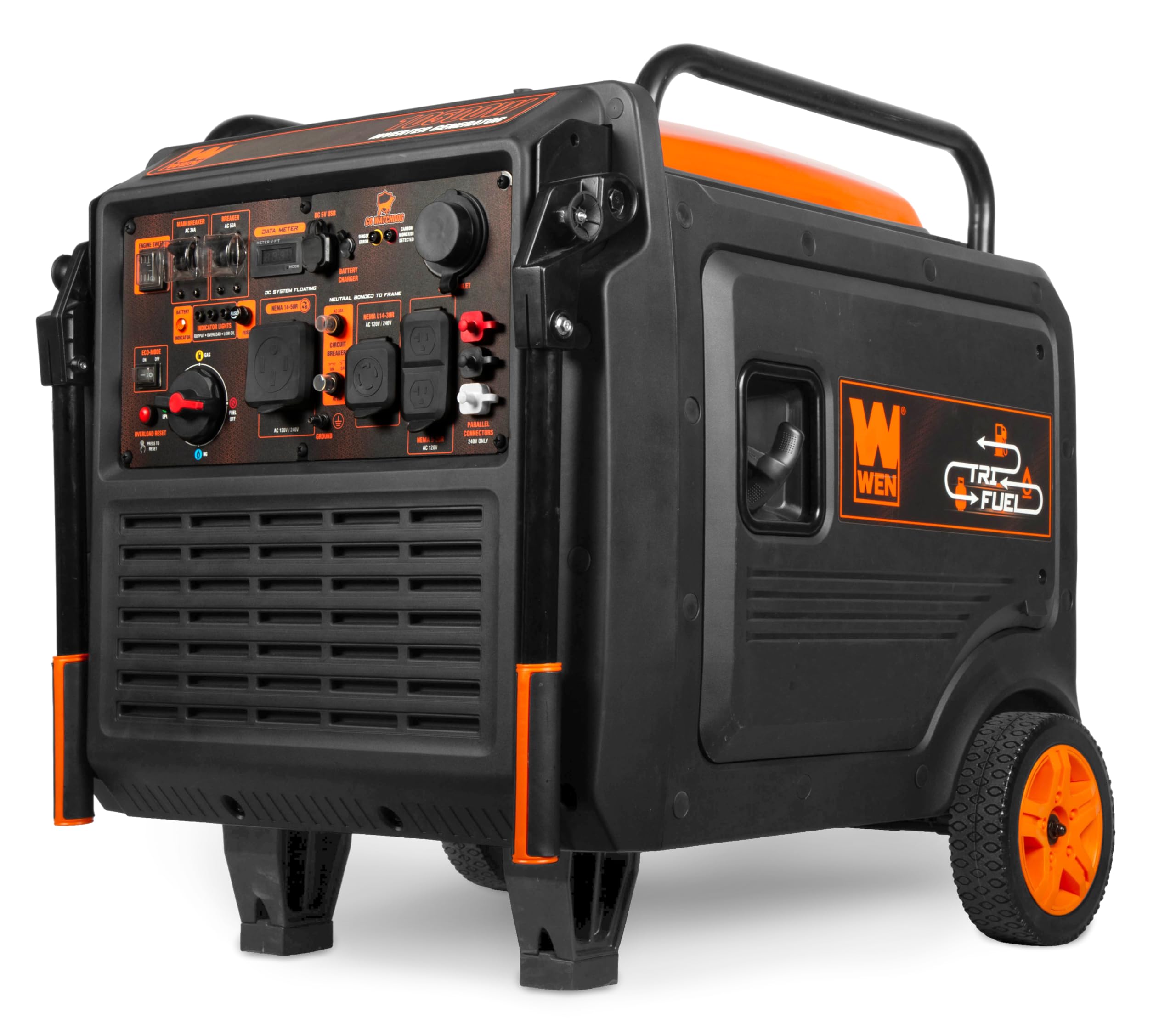 WEN 10,500-Watt Tri-Fuel Inverter Generator, Model TF1050iX