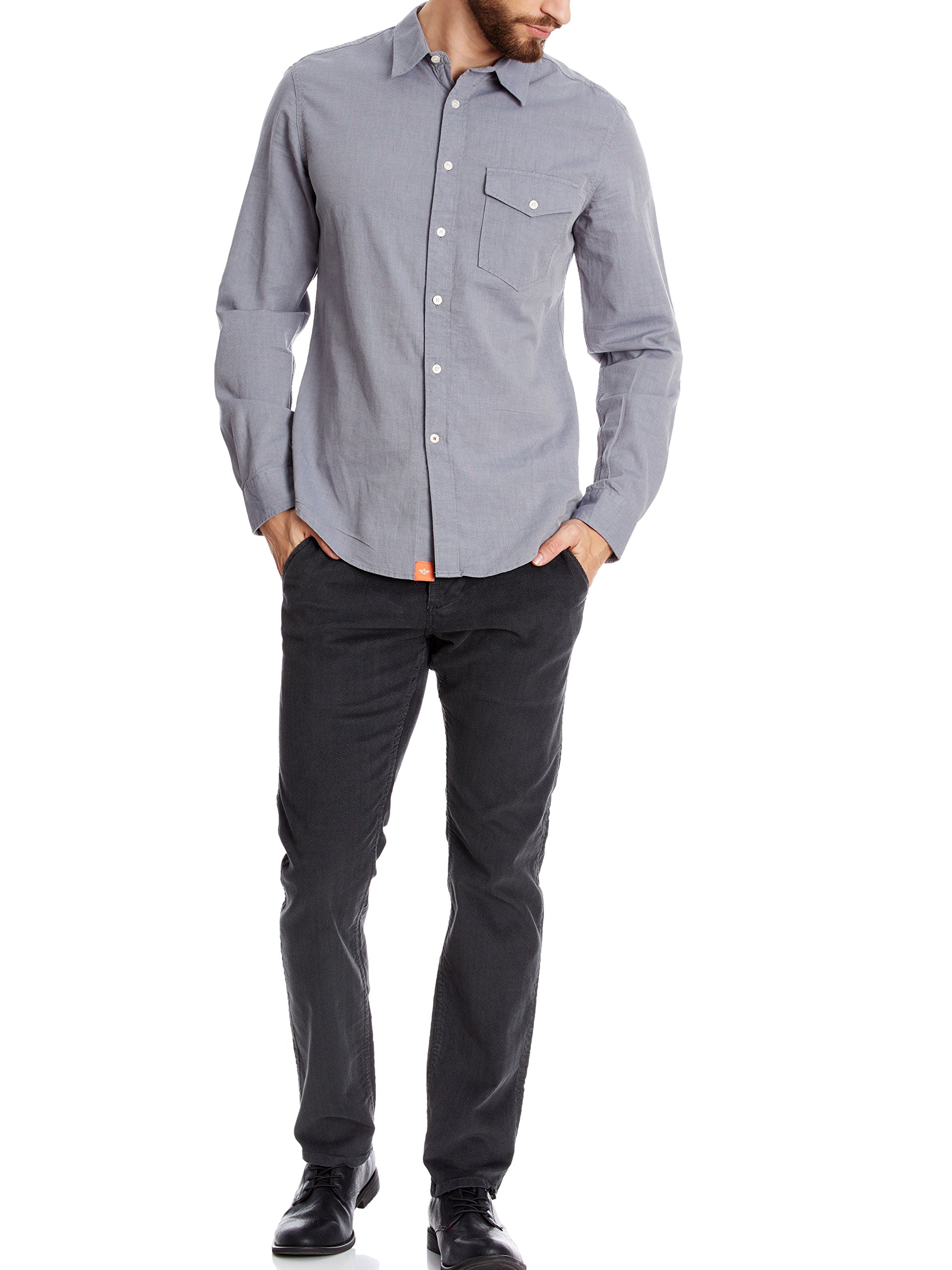 Dockers Men's Alpha Khaki Original Slim Trousers — view 15