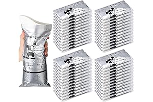 50 Pack Disposable Pee Bags for Travel
