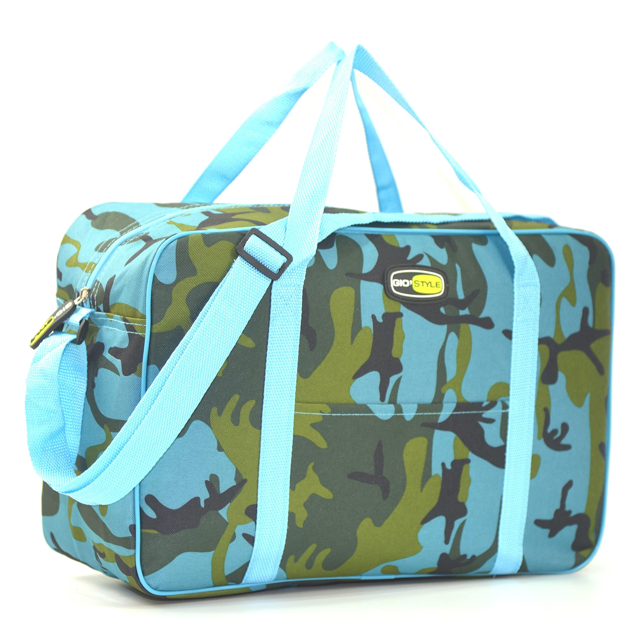 GIO'STYLE Borsa Term Camuflage 24-2305674, poliéster, blanco