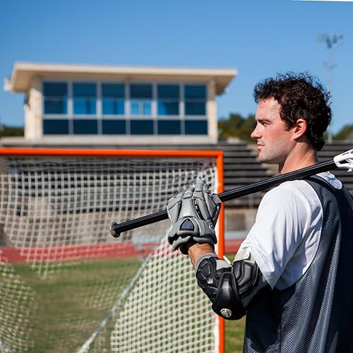 Miniatura 7 de Champion Sports Objetivos profesionales de lacrosse 6x6 pies para hombres y mujeres Pro Plus