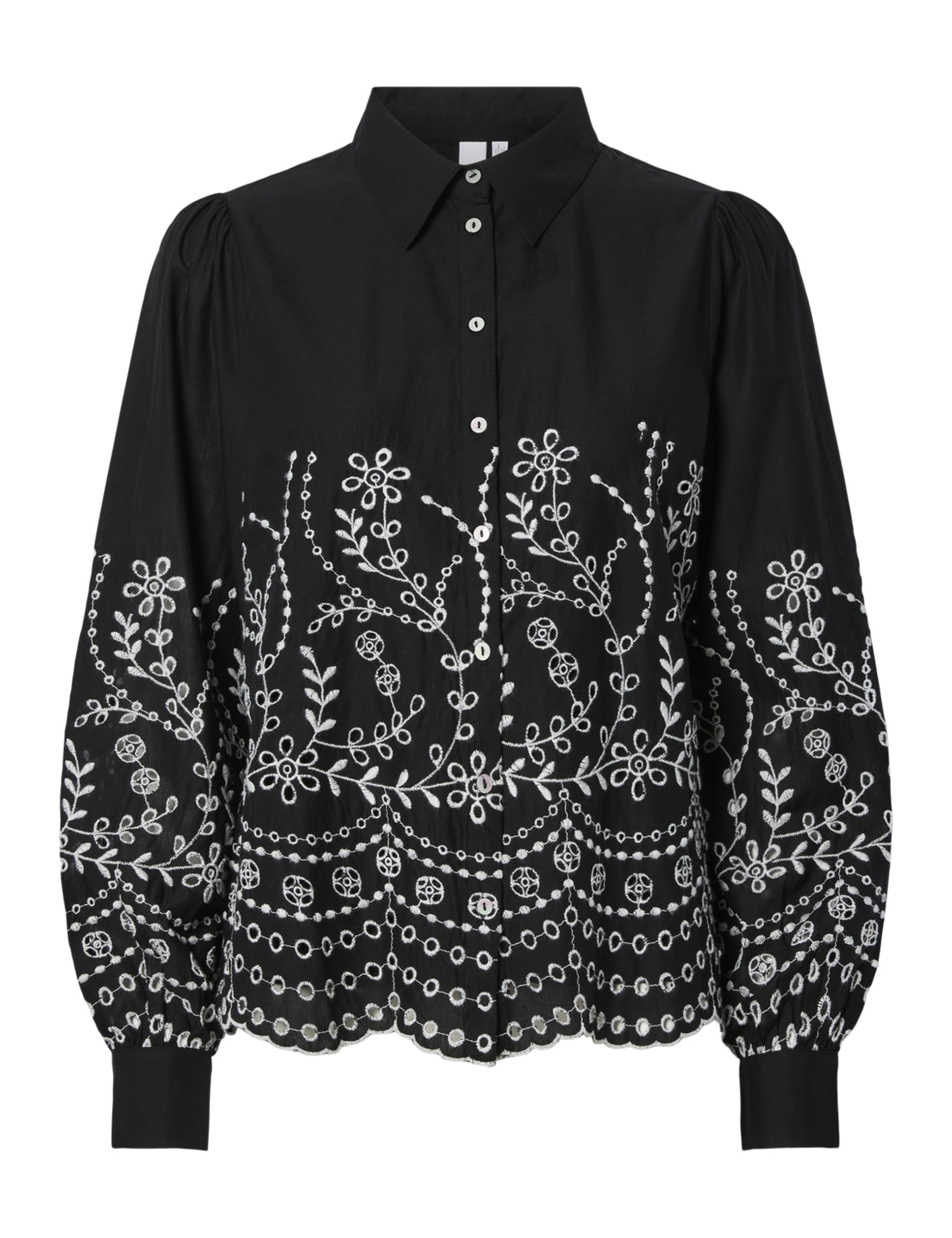 YAS Damen Yasluma Ls Shirt S. Noos Yasluma Ls Shirt S. Noos (1er Pack)