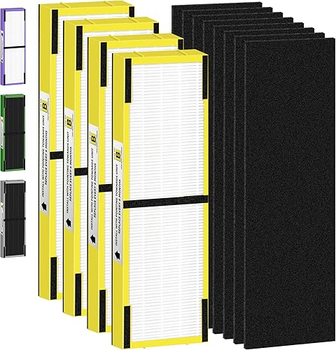 FLT4825 Filtro HEPA B de repuesto compatible con purificadores de aire G-Guardian AC4825 AC4300 AC4800 AC4900 AC4850,4 H13 filtros True HEPA + 8