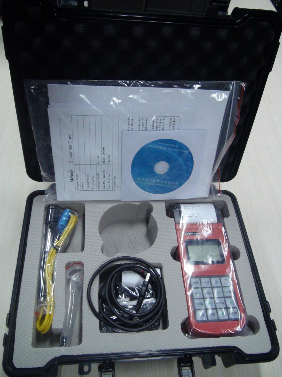 Mitech MH320 Leeb Hardness Tester with Software and Cable