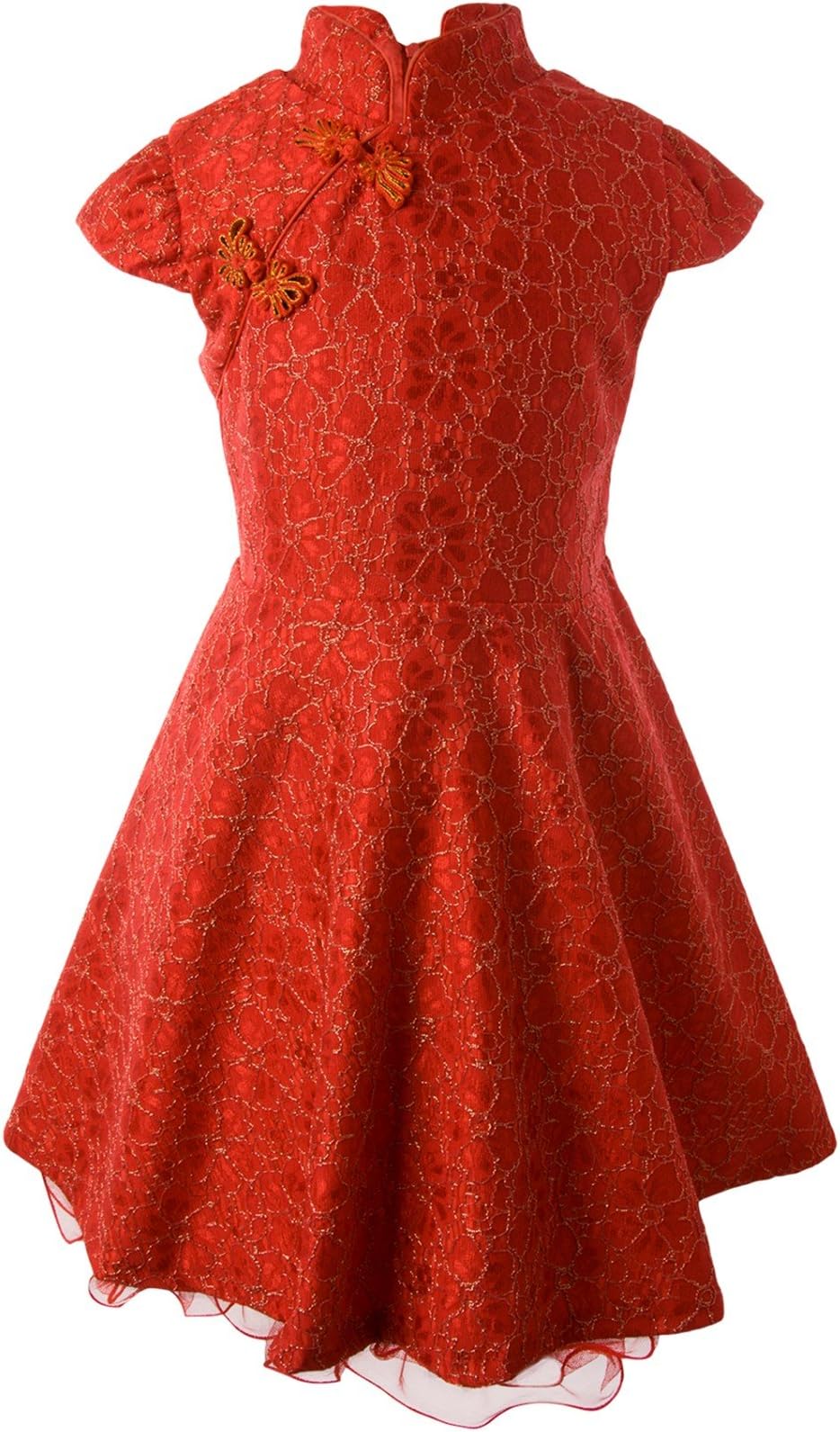 Ipuang Little Girls' Lovely Classical Pattern Dresses for Special Occasions