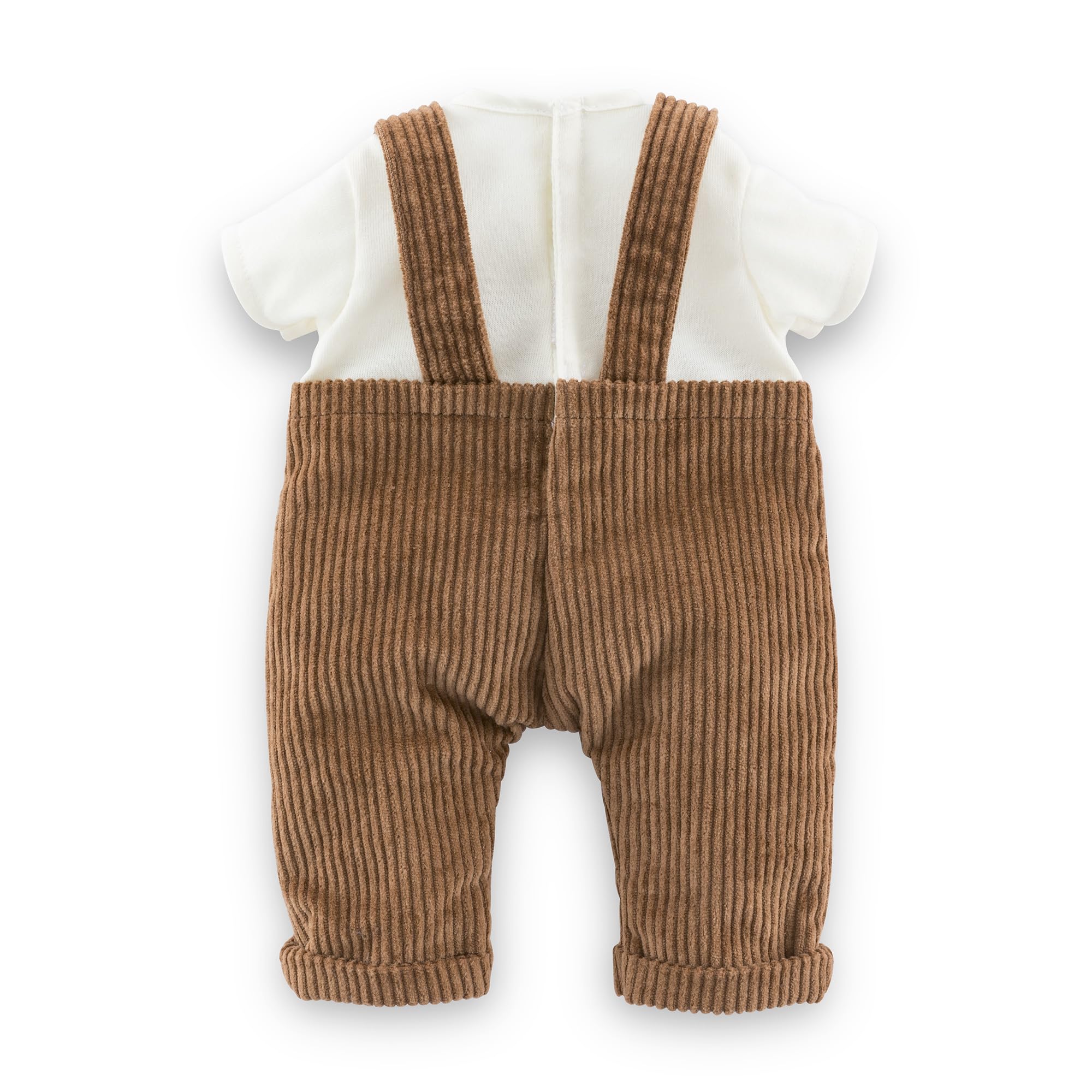 Corolle - Salopette Ours & T-Shirt Petit Explorateur, Vêtement Poupon 30cm, dès 18 mois, 9000111280