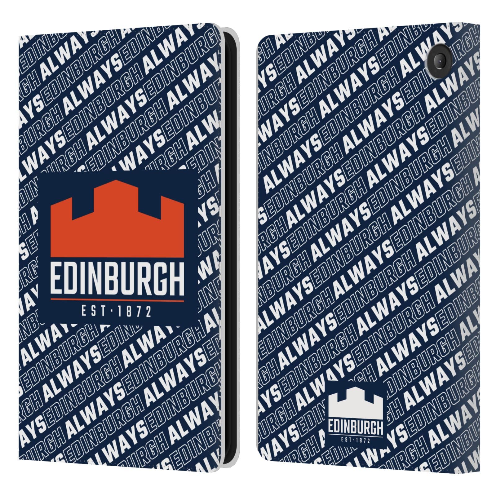 Étui portefeuille Amazon Fire 7 2022 Edinburgh Rugby graphique et robuste - 7