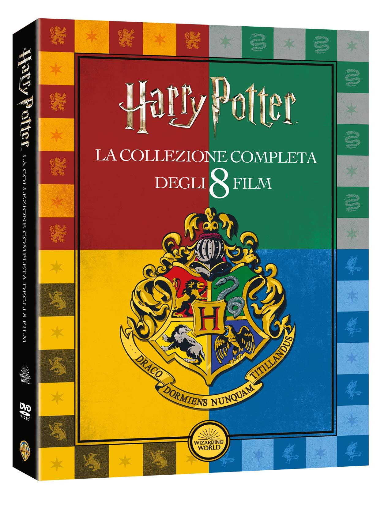 Harry Potter film 1-8 DVD + Gioco da Tavolo Dobble (edizione in italiano) (8 DVD)