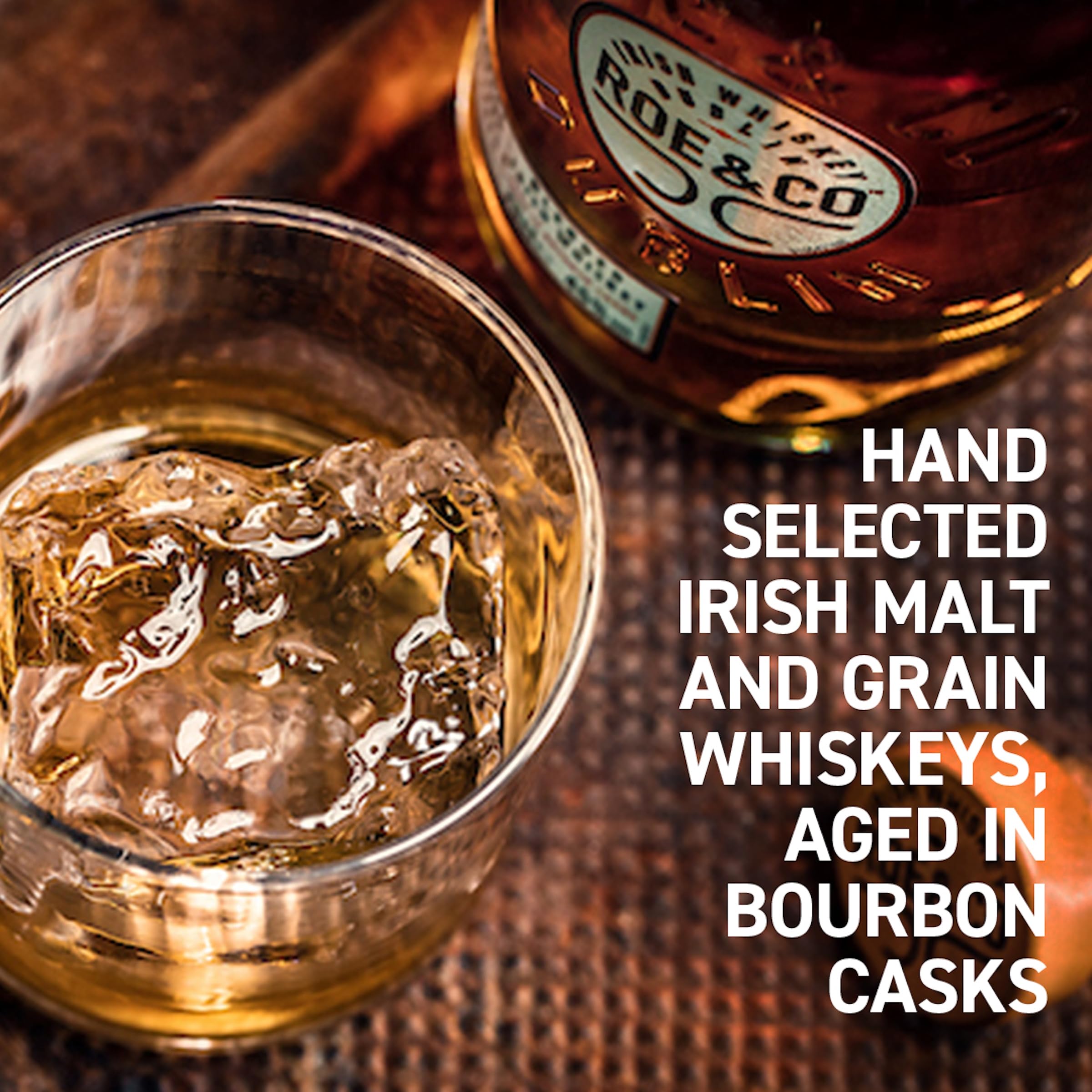 Roe & Co, Whisky iIrlandés de mezcla, 700 ml