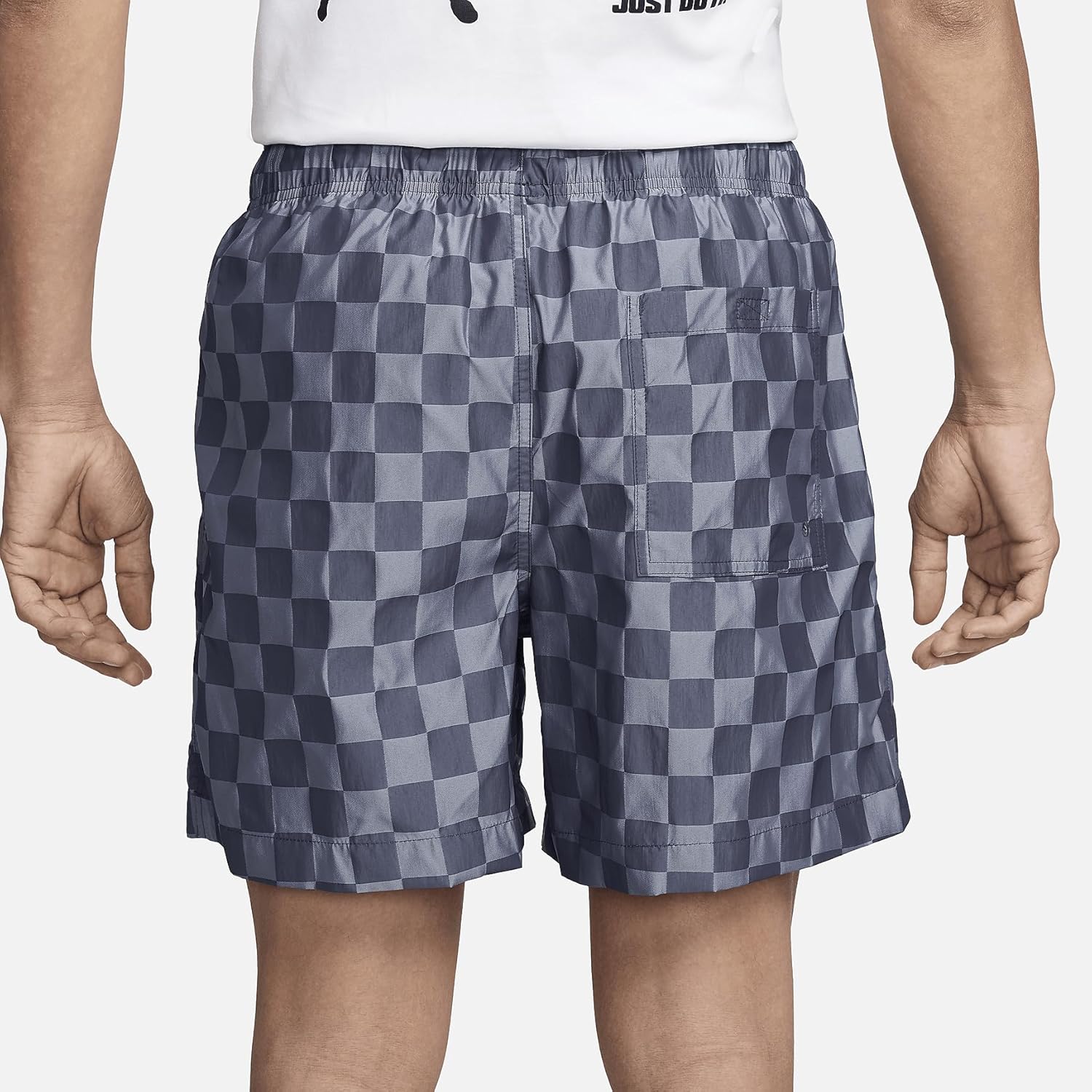Nike Club Men's Flow Shorts (Midnight Navy/White, FN3098-410) Size X-Large - Image 3