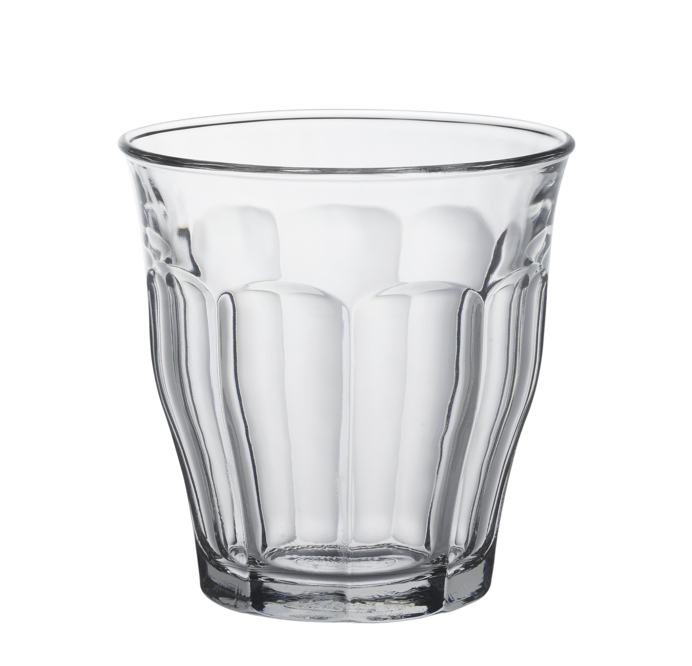 Duralex Picardie 1027AC04 Set of 4 Transparent Glass Tumblers, 25 cl