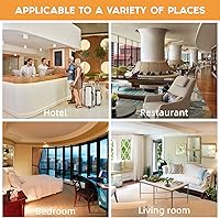 Vista 7 de Garneck 8 piezas de accesorios de cornamenta sintética, decoración de boda negra, accesorios de Halloween, decoraciones negras, ramitas de árbol