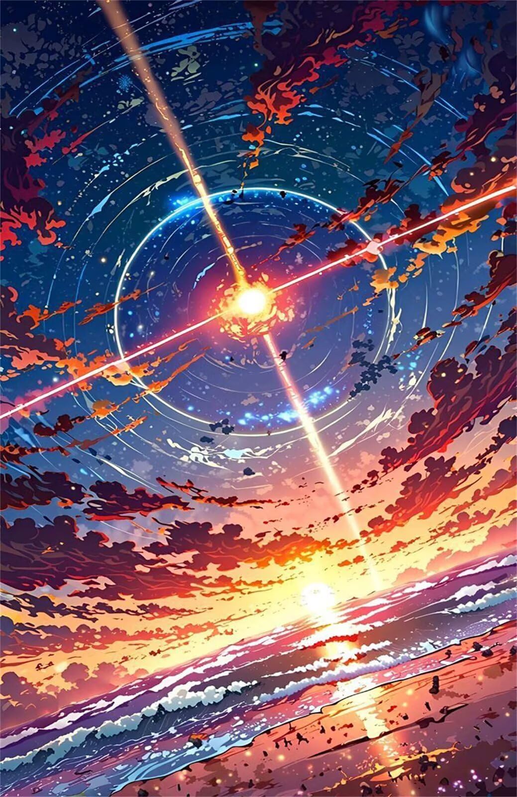 Puzzle de 1500 Piezas para Adultos - Paisaje Amanecer - Rompecabezas Premium con Reverso de Letras para Clasificación, Regalo de Gama Alta para Aficionados, 87x57 cm