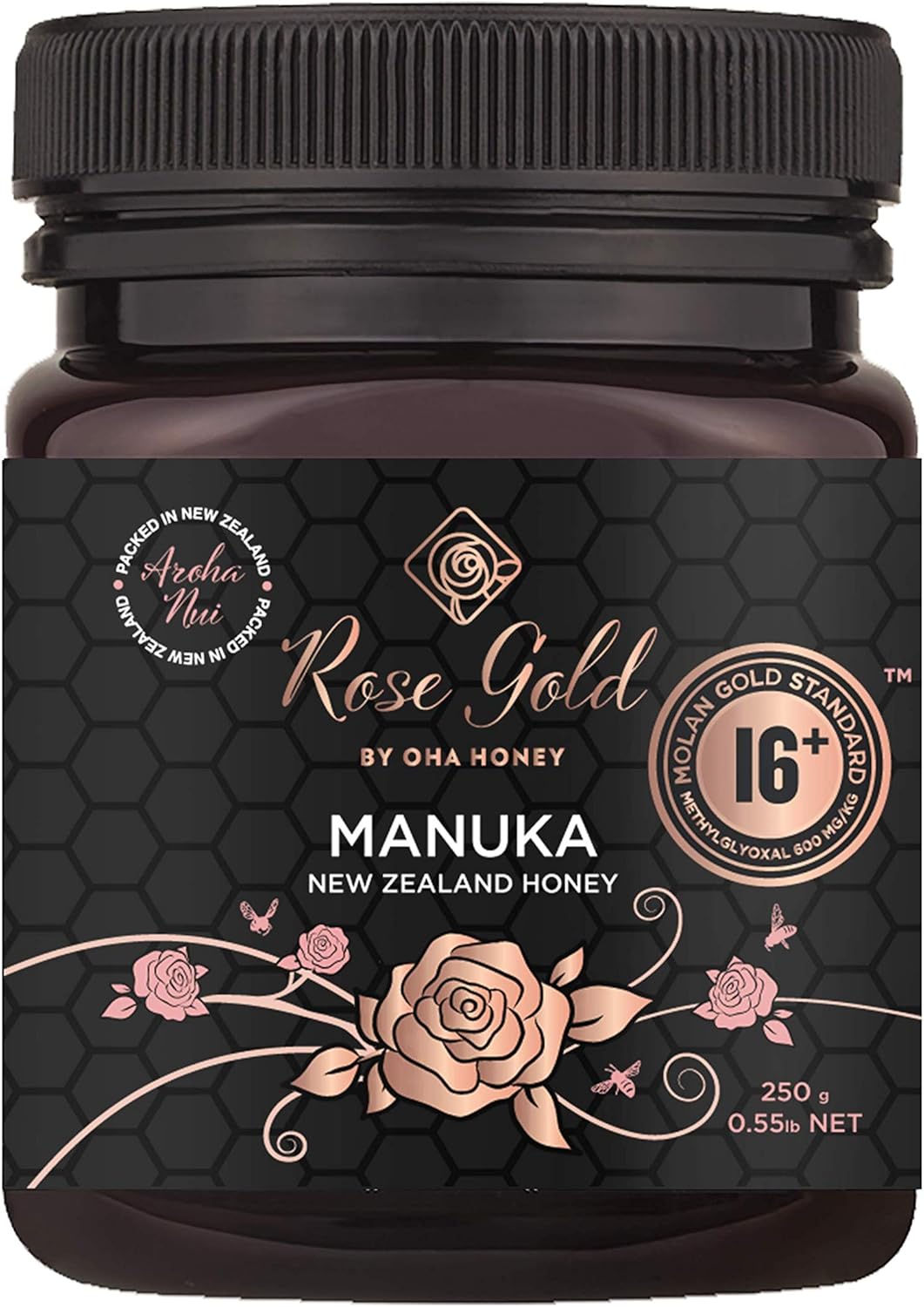 フォーエバー　ビーハニー500g✖️6本　ハチミツ フォーエバー純粋はちみつ6本ポーレン3個 【6本セット送料無料