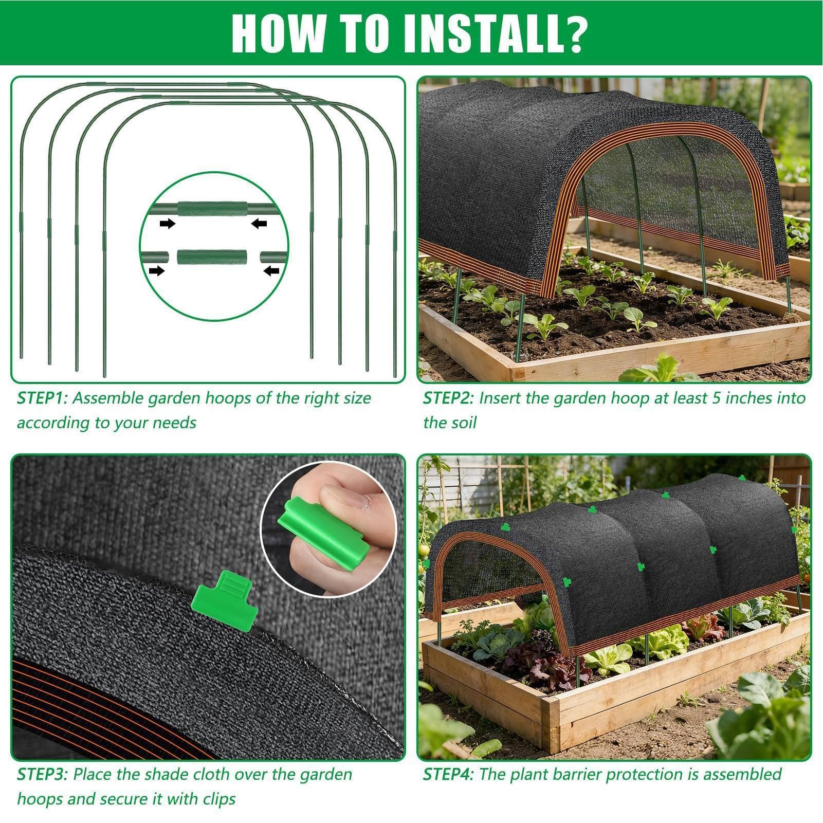 Telo ombreggiante da giardino 200 x 100 cm protezione termica resistente ai
