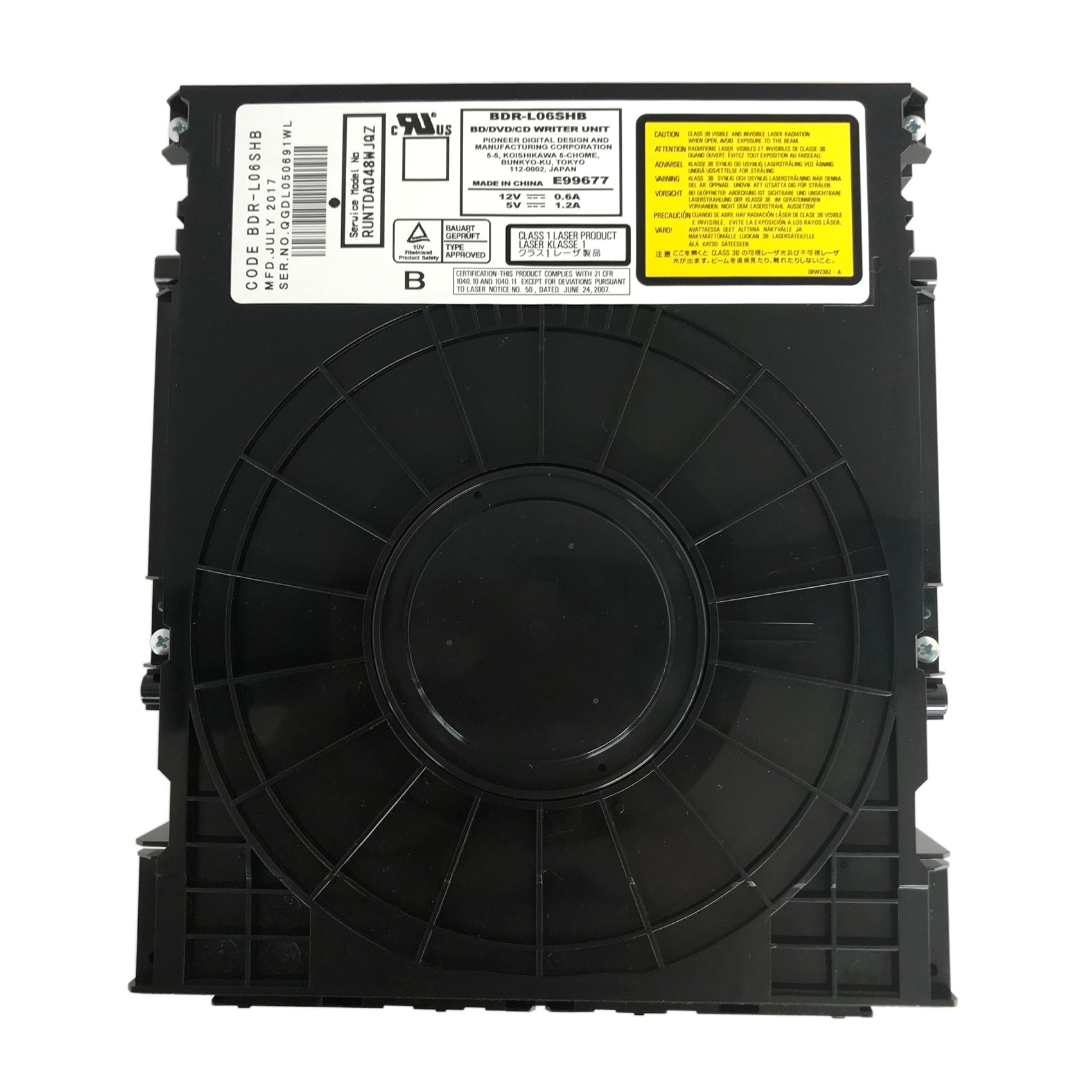 SHARPブルーレイレコーダー用交換用ブルーレイドライブBDR-L07SH-XP動作確認済み保管品 現状渡し。 SHARP HDD⁄BDレコーダー用ドライブ 004 685 0346 BDR-L06SHB