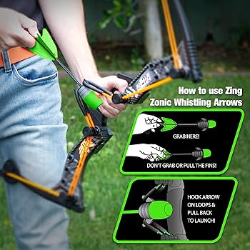 ARROW非売品 Amazon.com: Zing Zonic Whistling Arrow Refill Pack