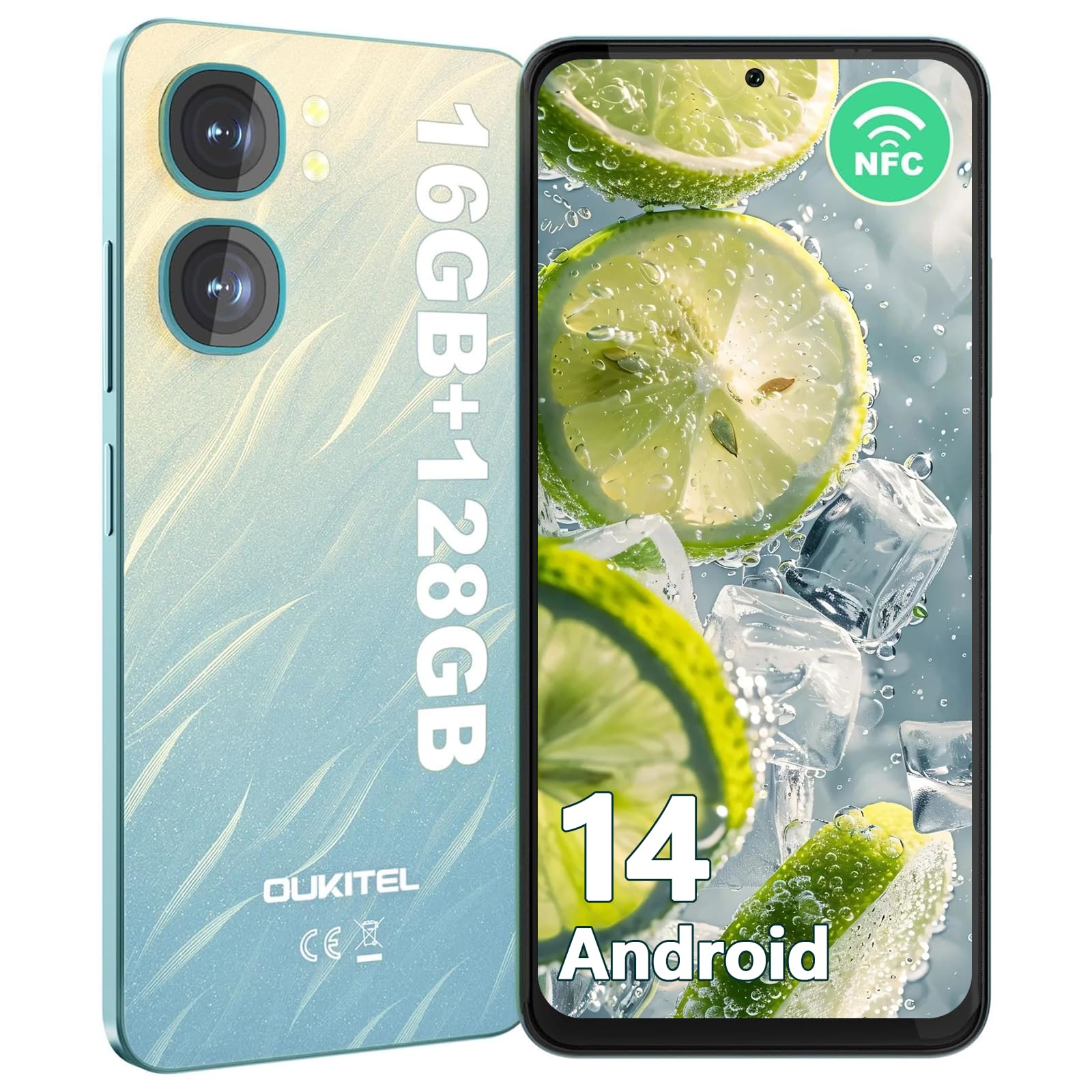 Amazon | OUKITEL C58 SIMフリー スマートフォン 本体 16GB RAM+