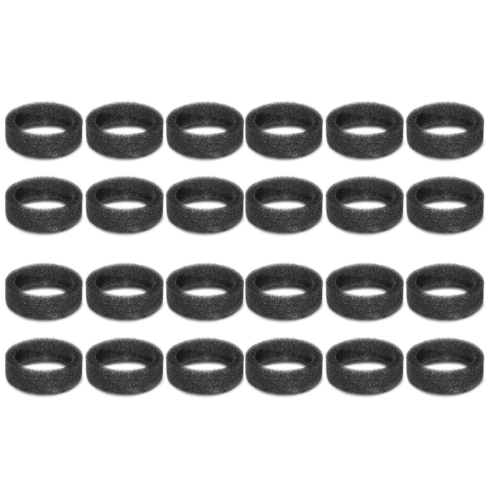 Uqezagpa 24Pcs Replacement Filter Dog Drinking Fountain Replaced Filter for 84Oz / 2.5L Pet Water Fountain Dispenser Accessories Pet Drinking Water Sponge