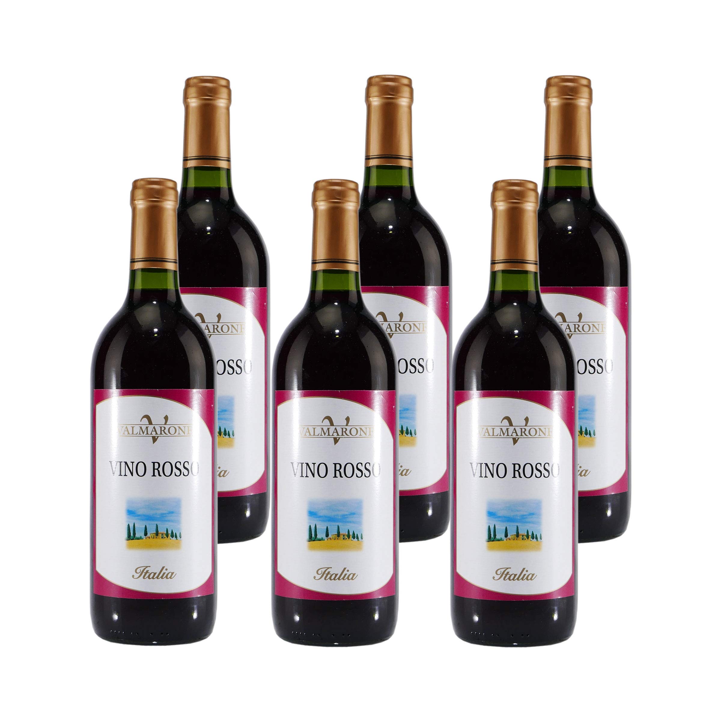 Valmarone Vino Rosso Italienischer Rotwein trocken (6x0,75L)