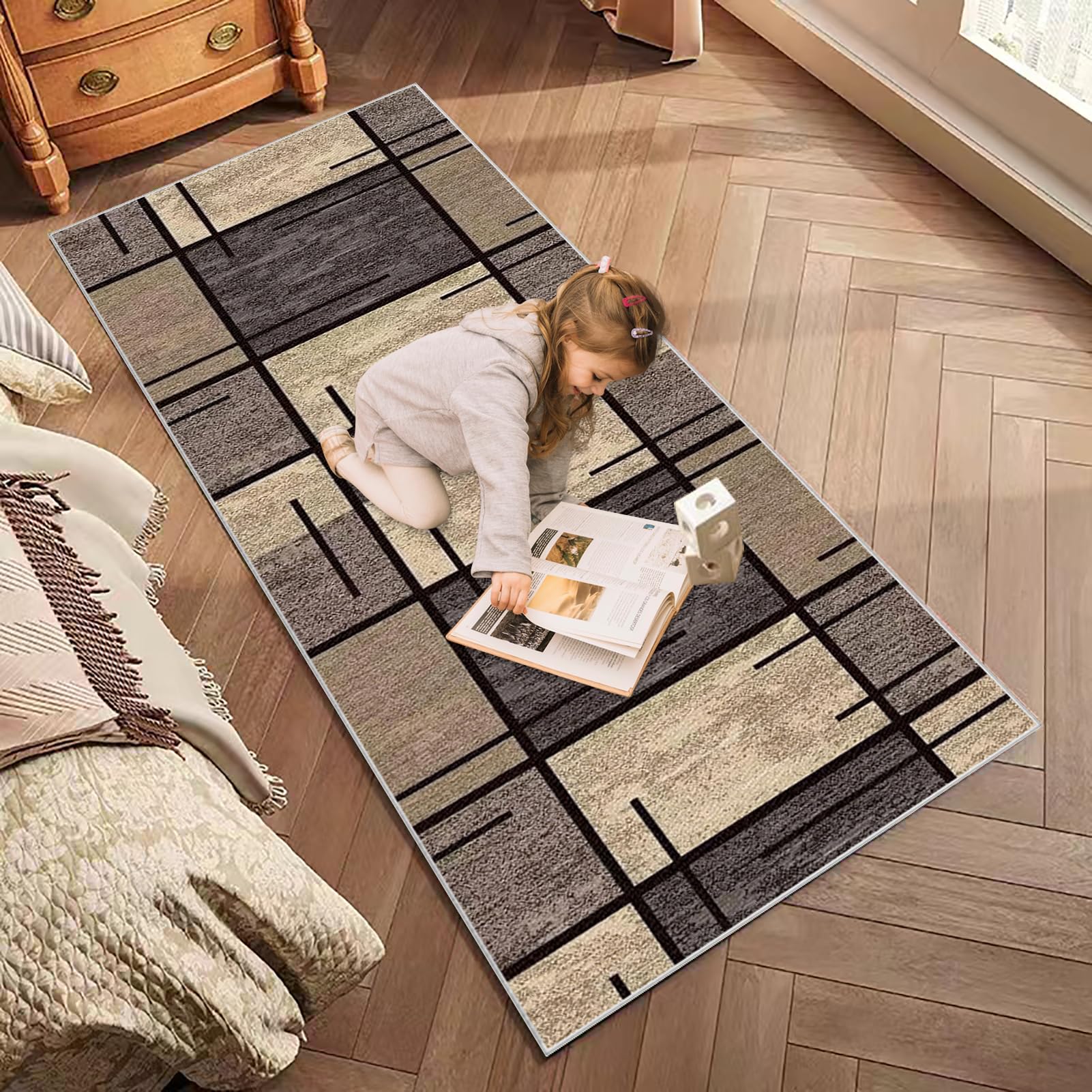 PaGuvFng Tapijtlopers, gangen, 120 x 500 cm, met rubberen