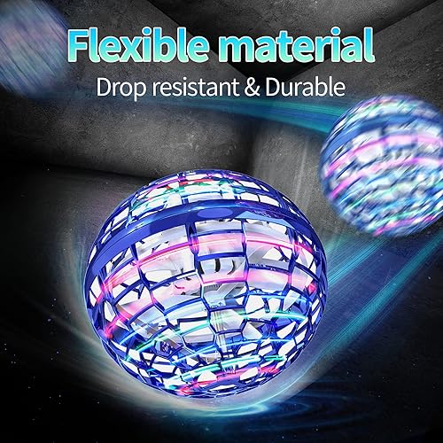 Miniatura 5 de Bola Galaxy 2024, bola flotante de orbe volador, mini dron controlado a mano, boomerang de globo cósmico, regalo de juguetes geniales para niños