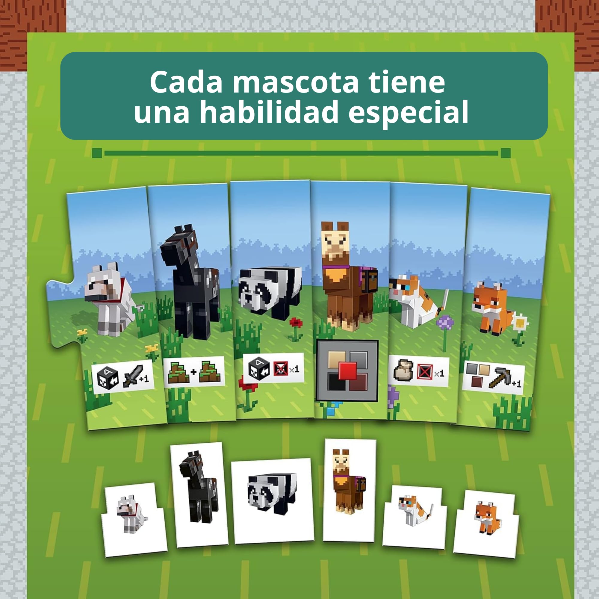 Ravensburger - Minecraft Heroes of The Village, Juego 7+, 2-4 Jugadores