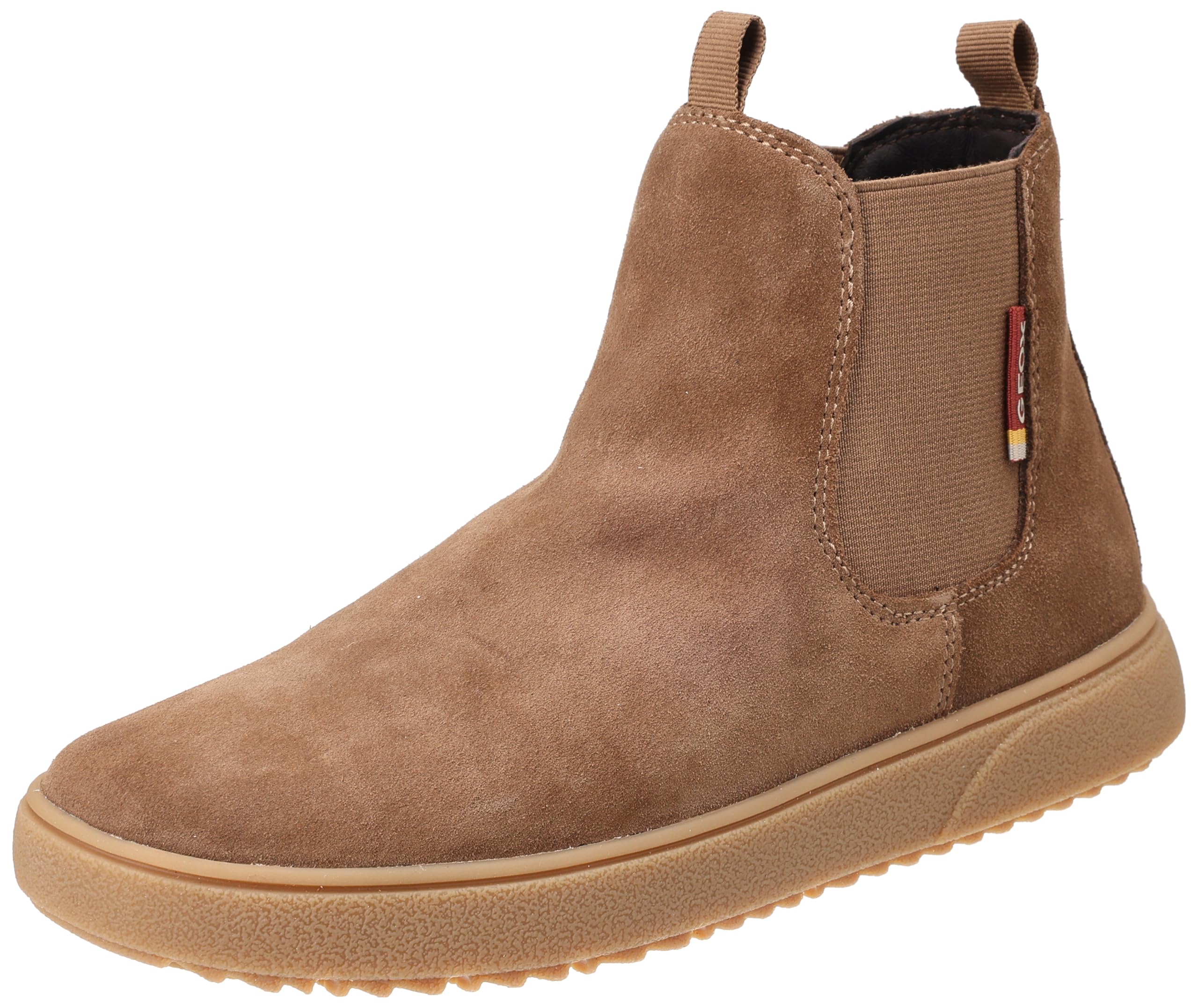 Geox Boys J Theleven Boy Ankle Boot, brown, 6 UK